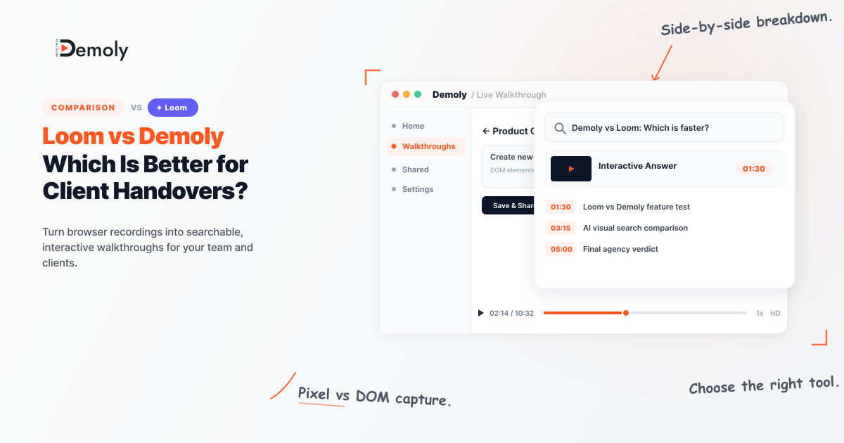 Loom vs Demoly: Which Is Better for Client Handovers?