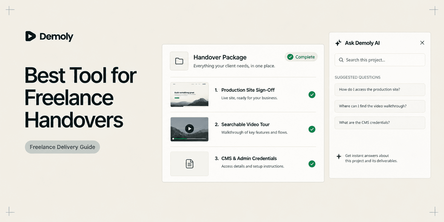 Best Tool for Freelance Client Handovers
