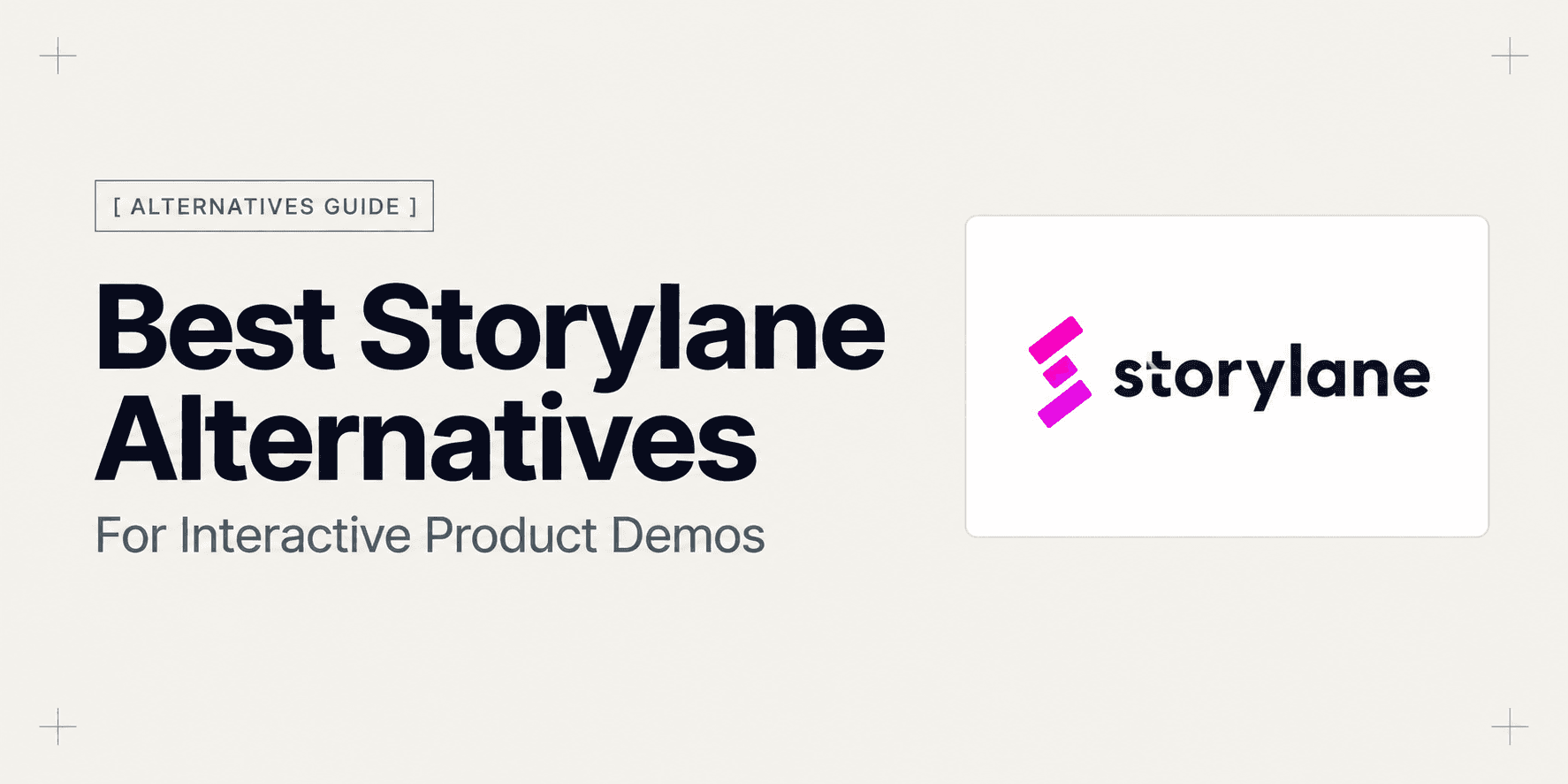 Best Storylane Alternatives for Interactive Product Demos